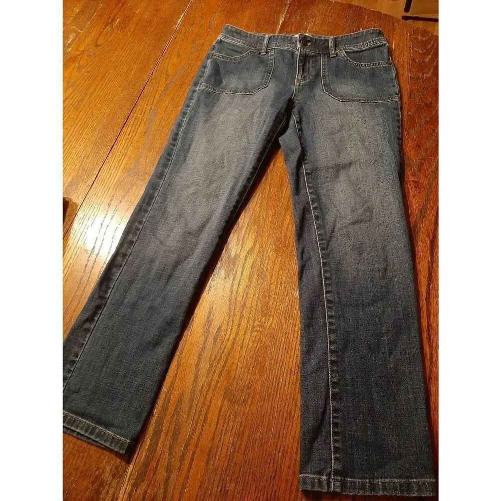 Size 2 GH Bass Blue Denim Mid Rise Blue Jeans Casual Pants